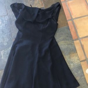 Black cocktail dress